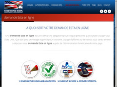 Demande autorisation Esta en ligne - Esta officiel formulaire