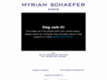 Détails : Myriam Schaefer