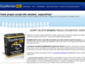 Détails : Script de site membre
